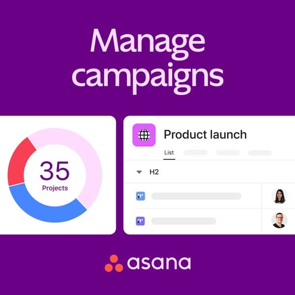 Asana ad · Loopy reference library