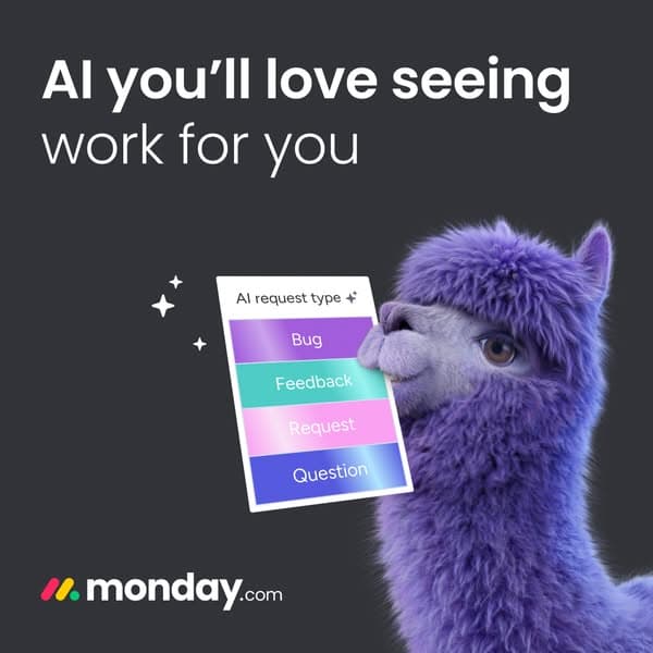 monday.com ad · Loopy reference library